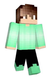 Greeniac Minecraft avatar full body