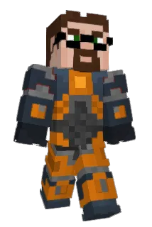 GreenishBlue Minecraft avatar full body