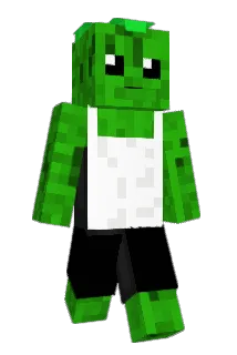 Greenitch Minecraft avatar full body