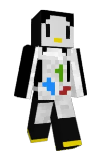 Greenming Minecraft avatar full body