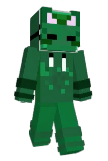 Greenslack Minecraft avatar full body