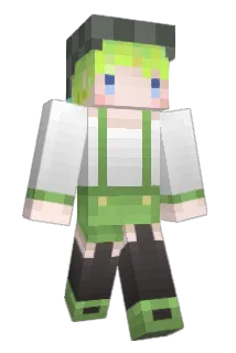 Greensponge77 Minecraft avatar full body