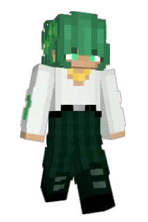 GreenyBerry Minecraft avatar full body