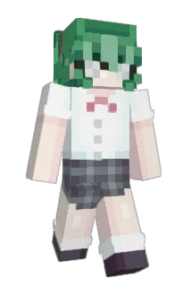 Greenytruly Minecraft avatar full body
