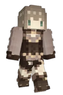 Greetel Minecraft avatar full body