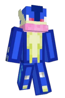 Greninja7 Minecraft avatar full body