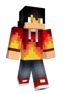 Greninjito Minecraft avatar full body