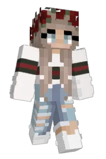 Gretikeee Minecraft avatar full body