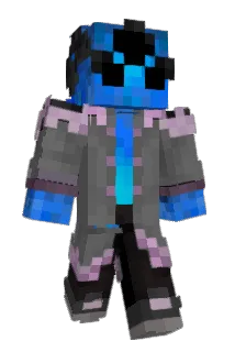 GreyBits Minecraft avatar full body