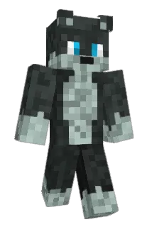 GreyPawWolf Minecraft avatar full body