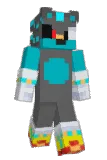 Grey_Hedgehog Minecraft avatar full body