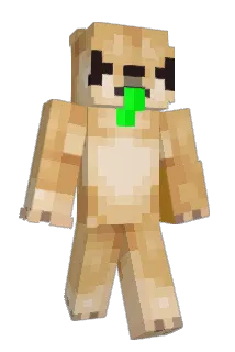 Greyhund Minecraft avatar full body