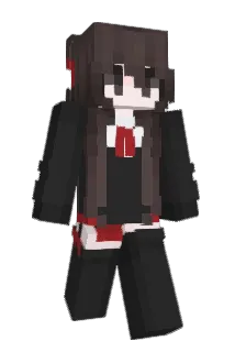 Greypupil Minecraft avatar full body