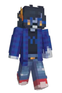 Greypvine Minecraft avatar full body