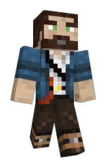Greyrun Minecraft avatar full body
