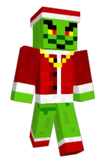 Griinch Minecraft avatar full body
