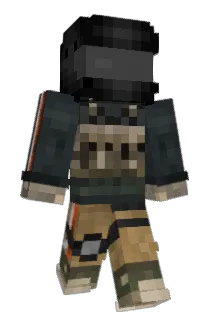 Grimgarr Minecraft avatar full body