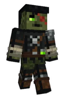GrimlenX Minecraft avatar full body