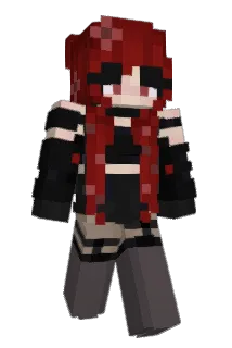 GrimmTransWitch Minecraft avatar full body