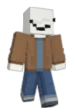 Grimm_gaming Minecraft avatar full body