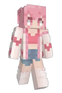 Grimpatra Minecraft avatar full body