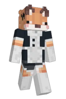 GrimtheFox Minecraft avatar full body