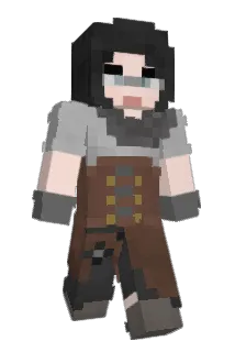 GrinningRabbit Minecraft avatar full body