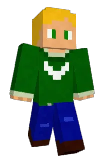 Grischu Minecraft avatar full body