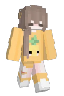 Gritain Minecraft avatar full body
