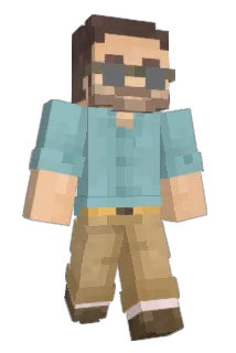 Grizzard Minecraft avatar full body
