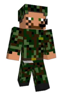 Groepf Minecraft avatar full body