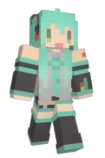 Groovelpunk Minecraft avatar full body