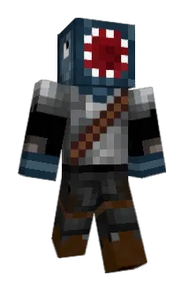 GropingSquid Minecraft avatar full body