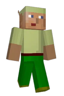 Grounded Minecraft avatar full body