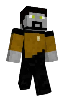 GroxInvader Minecraft avatar full body