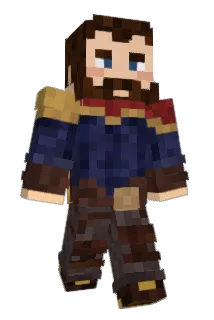 Grraves Minecraft avatar full body