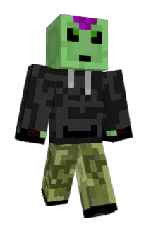 GrubSlime Minecraft avatar full body