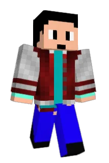 Grubenlampe Minecraft avatar full body