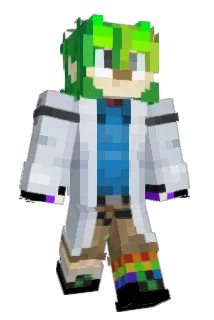 Gruberfly Minecraft avatar full body