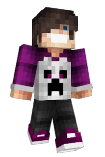Grummpi Minecraft avatar full body