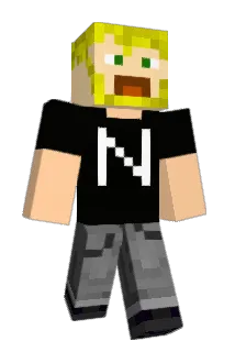 Grumpoid Minecraft avatar full body