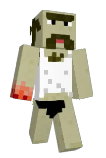 Grzybappe Minecraft avatar full body