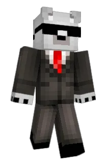 Grzzbear Minecraft avatar full body