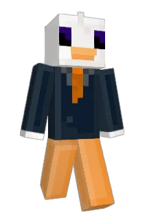 GubGoose Minecraft avatar full body