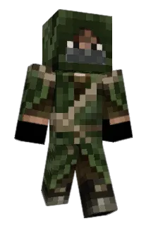GucciNukem Minecraft avatar full body