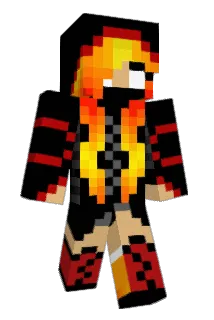 Gucci_Orange Minecraft avatar full body