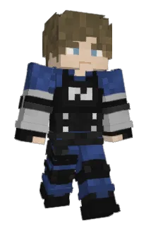 Guecra Minecraft avatar full body