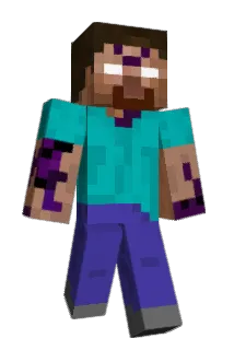 Guitariu Minecraft avatar full body