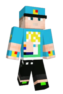 GuitsoGamer Minecraft avatar full body