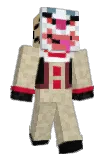 GumboTheClown Minecraft avatar full body